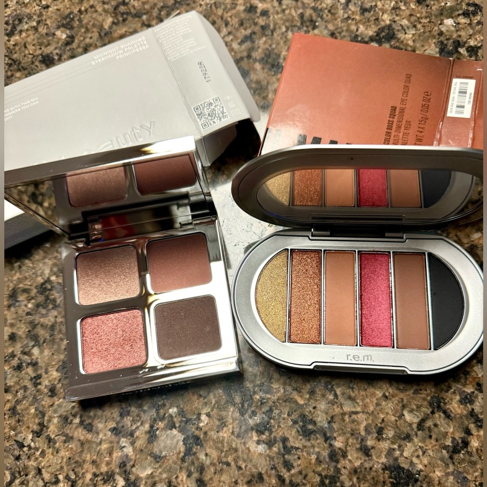 Two eyeshadow palettes. IL MAKIAGE and r.e.m. beauty